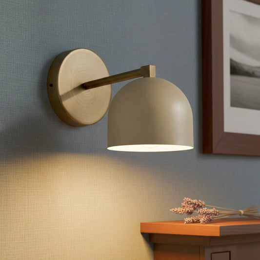 Modern Dome Metal Wall Light