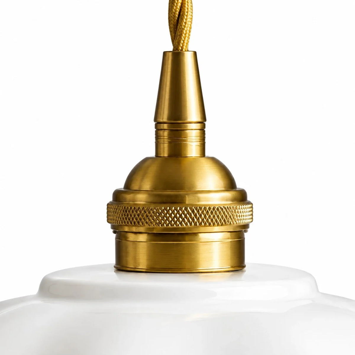 Modern Flower White Ceramic Pendant Light