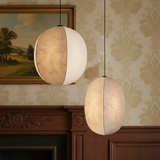 Modern Japanese Zen Lantern Pendant Light