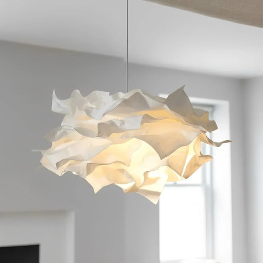 Modern Layered Paper Cloud Pendant Light