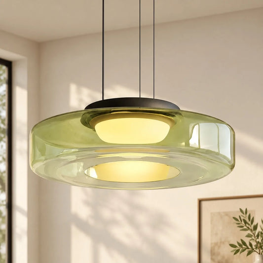 Modern Multi-Layer Creative Glass Pendant Light