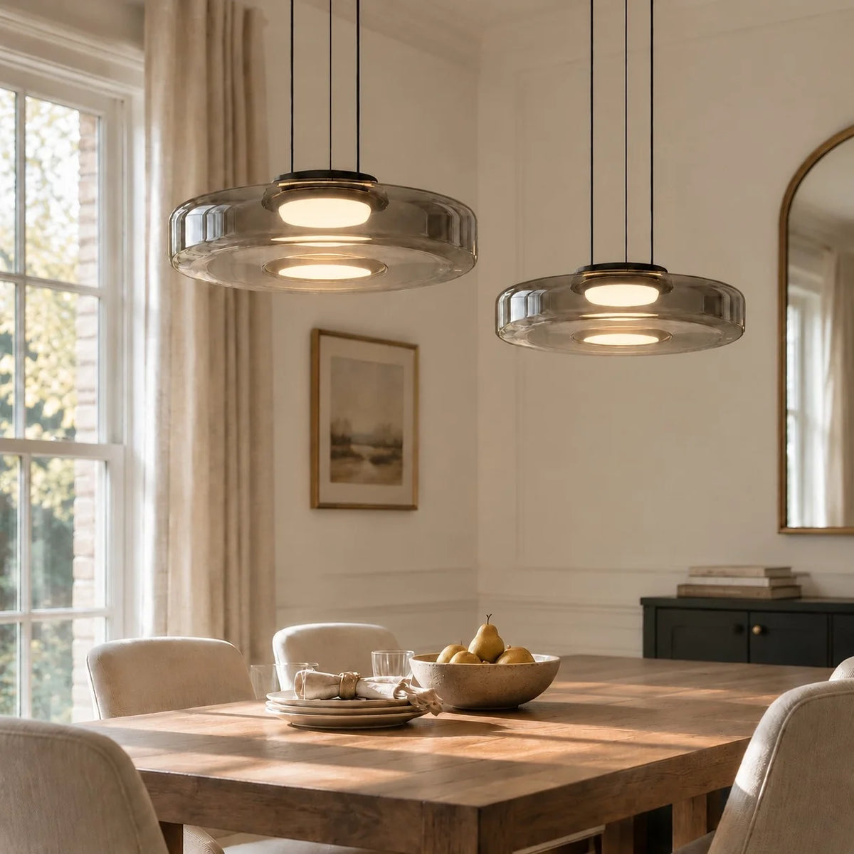 Modern Multi-Layer Creative Glass Pendant Light