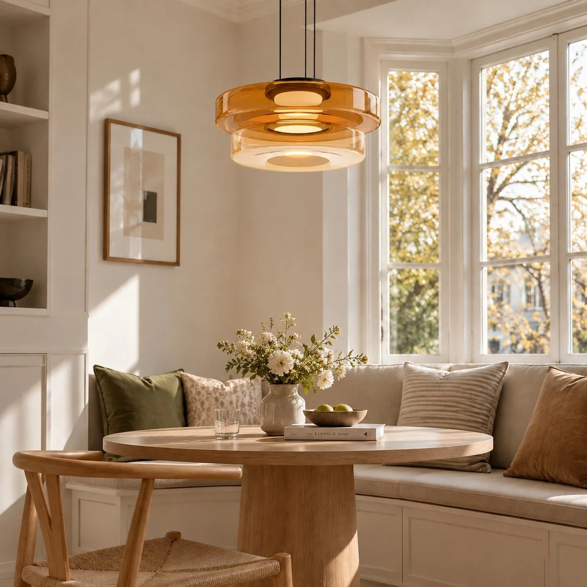 Modern Multi-Layer Creative Glass Pendant Light