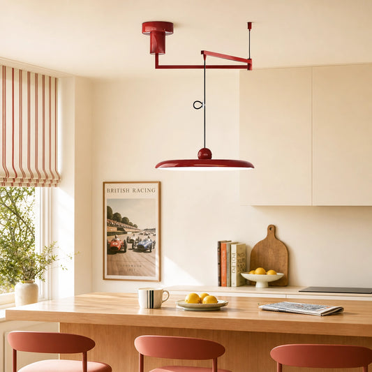 Modern Adjustable Swing Arm LED Pendant Light