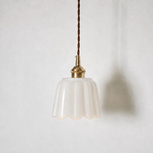 Modern British Porcelain Petals Pendant Light