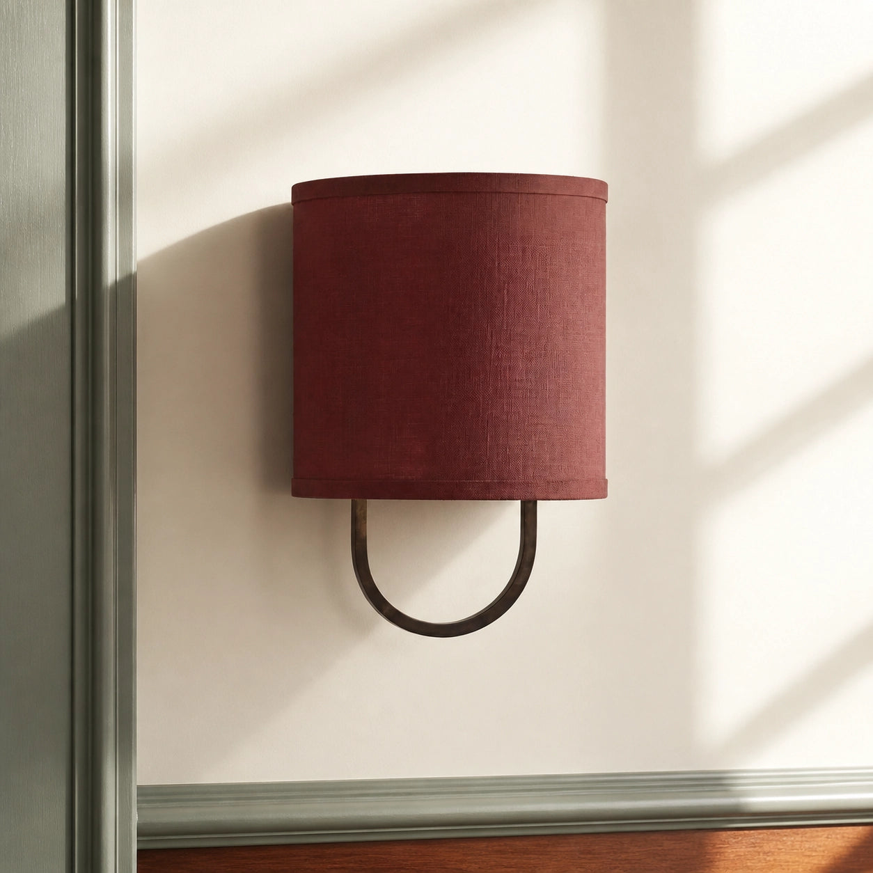 Modern Cozy Lighting Fabric Shade Wall Light
