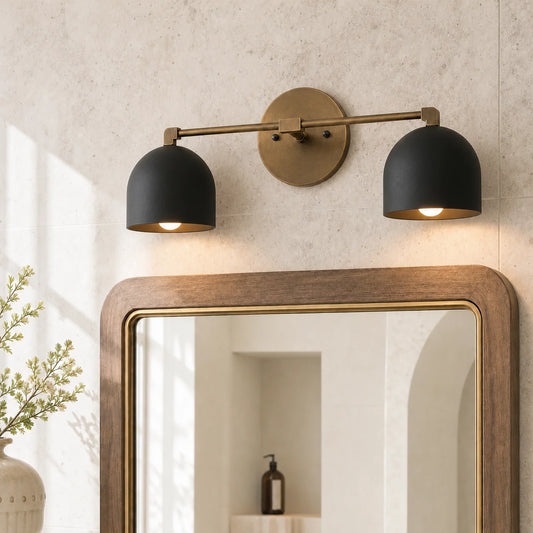 Modern Nordic Half Ball Shape Vanity Sconce