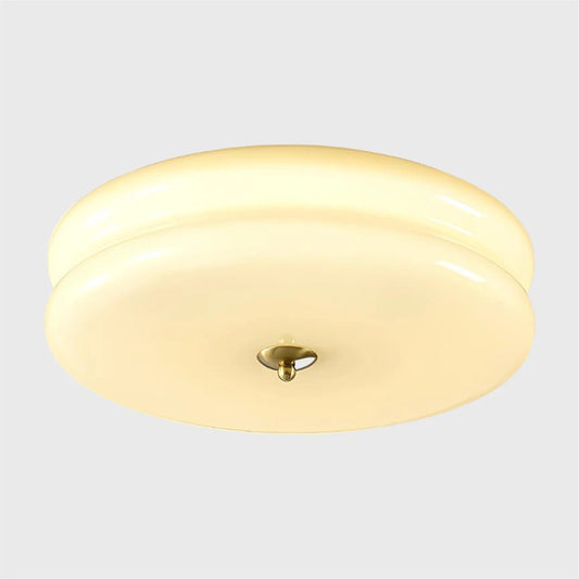 Nordic Bauhaus Round Glass Ceiling Light