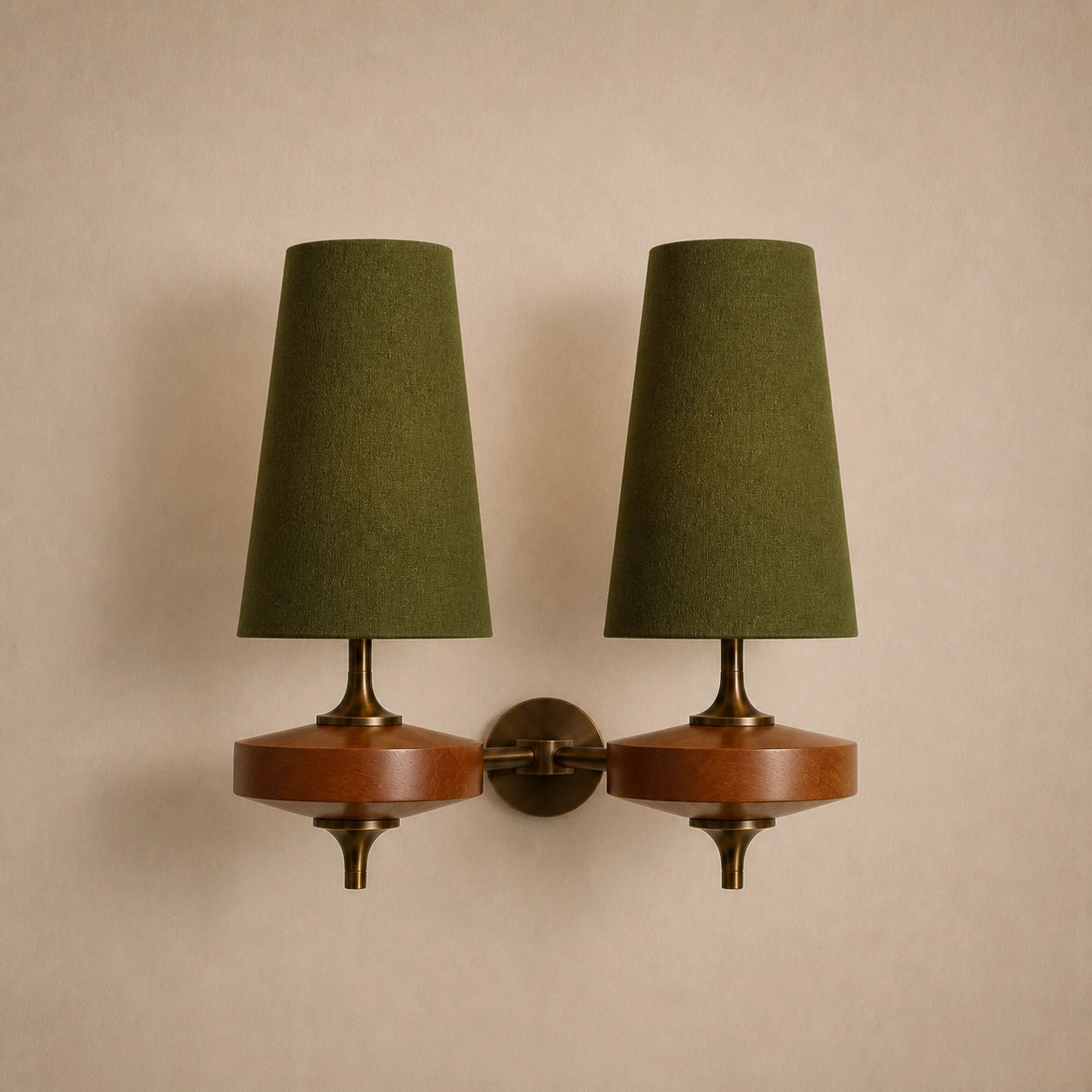 Retro Classic Fabric Shade Wall Sconce