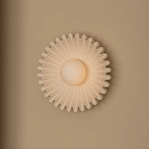 Modern Artistic Ceramic Flower Wall Lamp