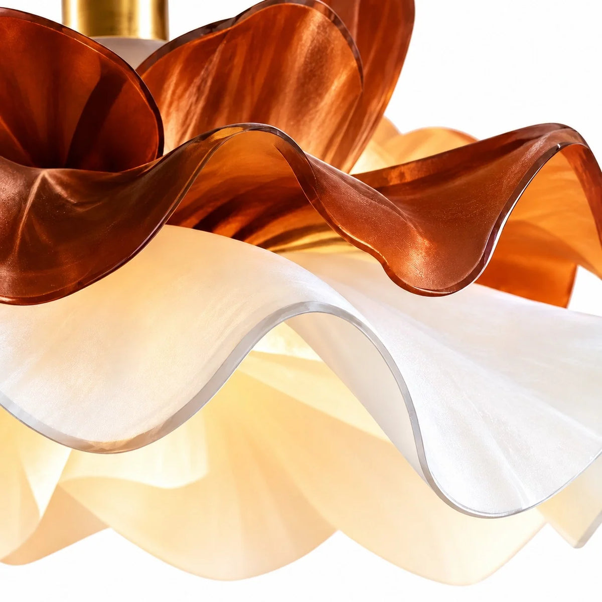 Roselle Modern Acrylic Flower Pendant Light