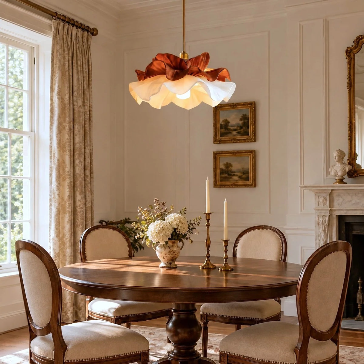 Roselle Modern Acrylic Flower Pendant Light