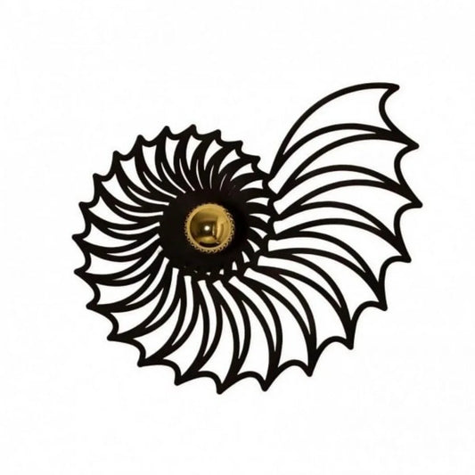 Scandinavian Nautilus Ceramic Wall Light