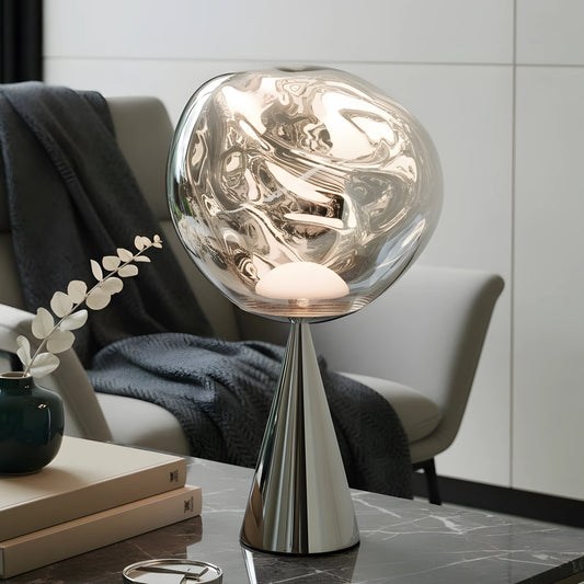 Melt Cone Fat LED Table Lamp for Living Room