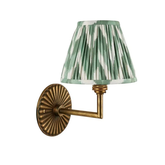 Vintage Elegant Pleated Fabric Wall Light