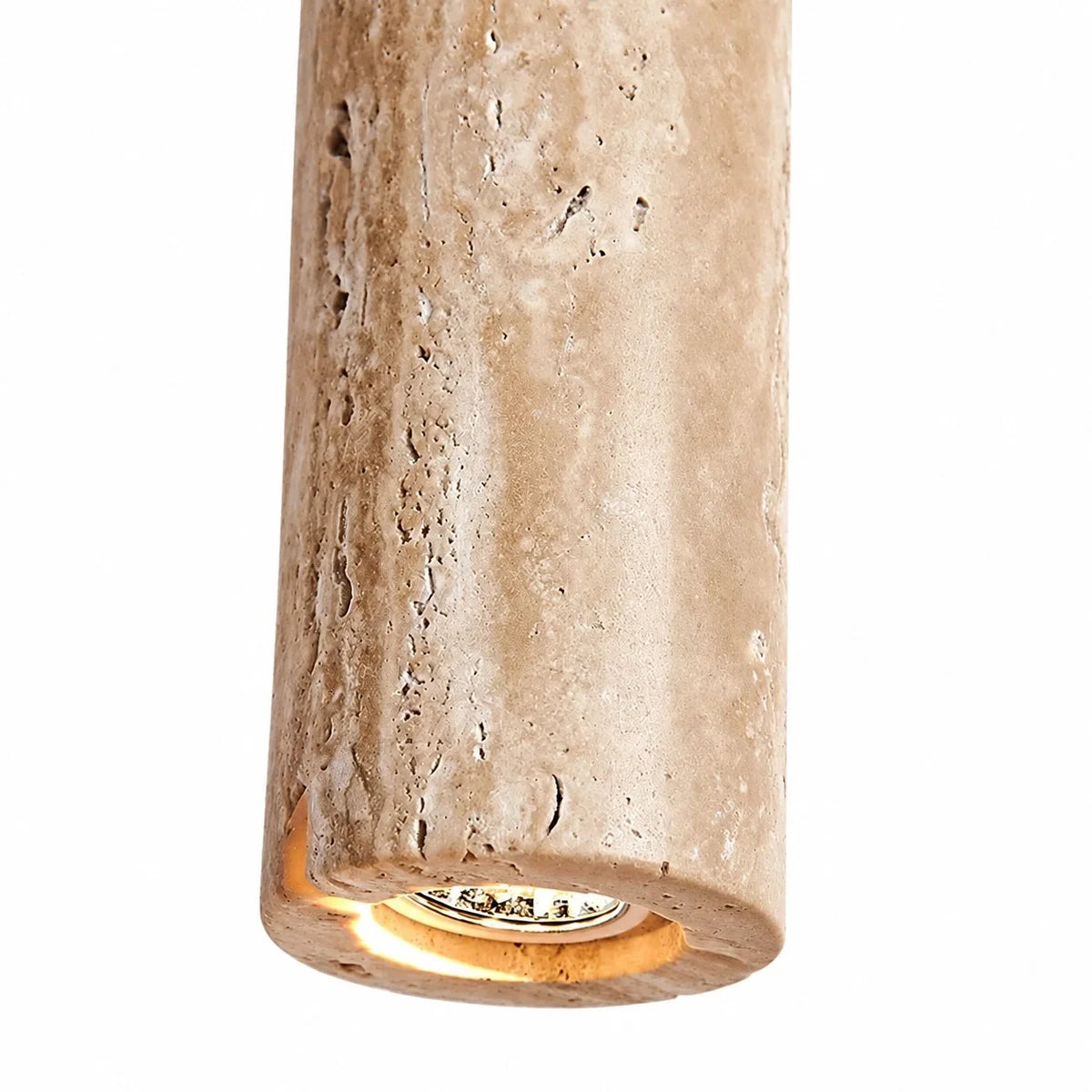 Wabi-Sabi Natural Travertine Pendant Light