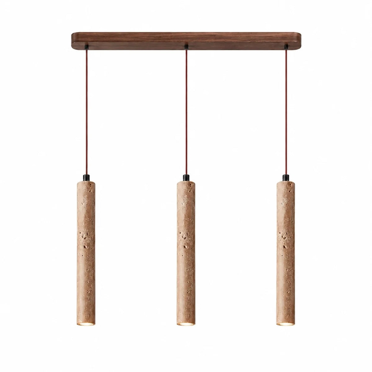 Wabi-Sabi Natural Travertine Pendant Light