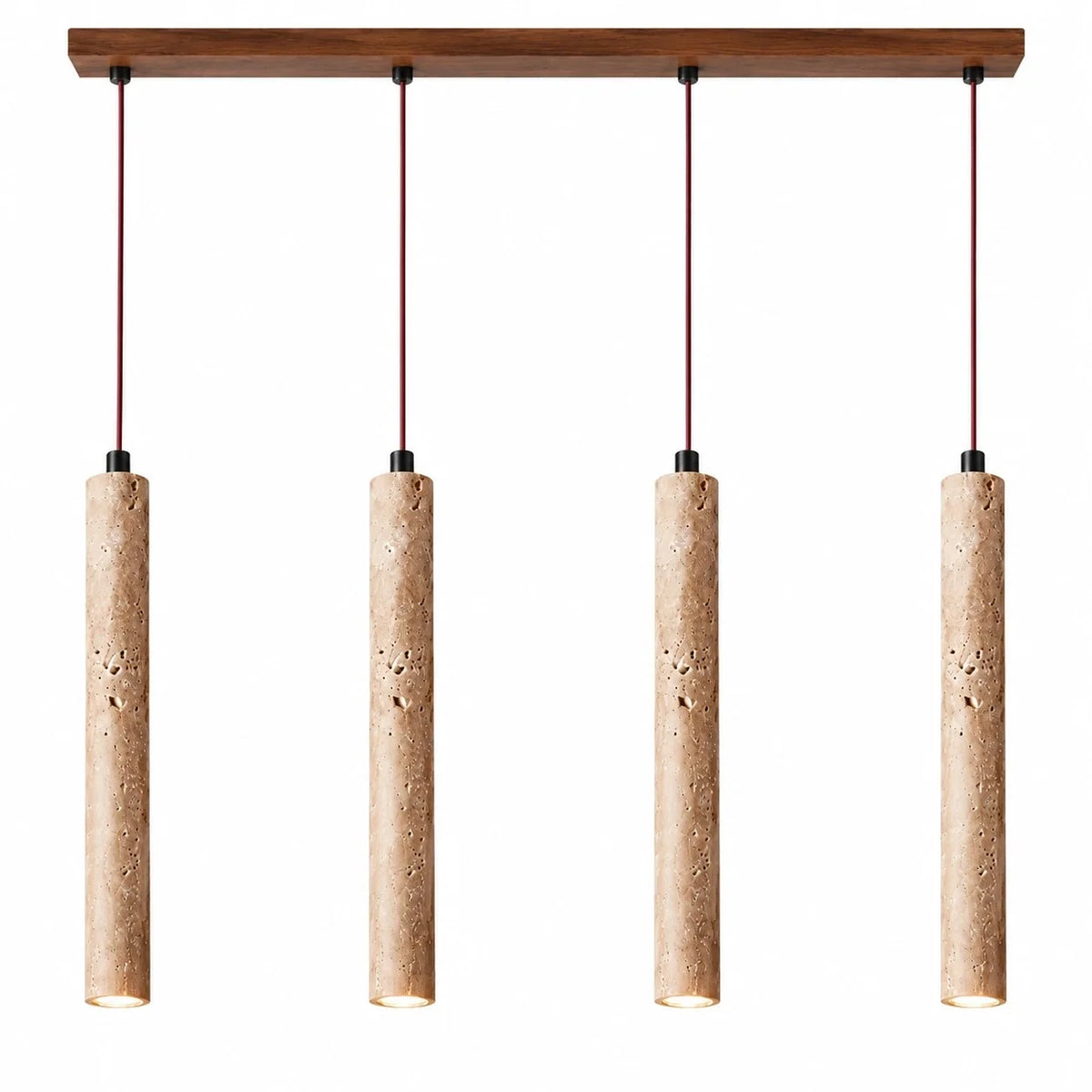 Wabi-Sabi Natural Travertine Pendant Light