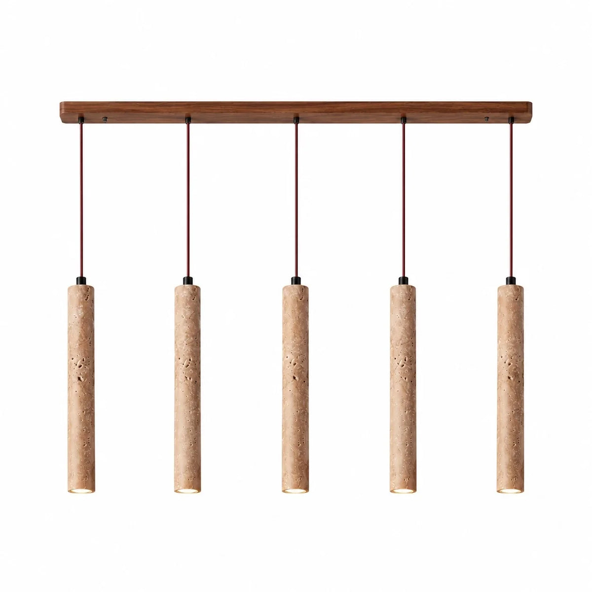 Wabi-Sabi Natural Travertine Pendant Light