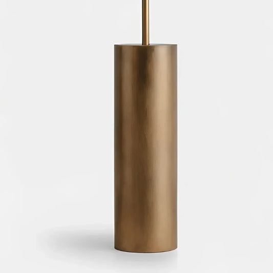 Vintage Brass Cylinder Table Lamp Base